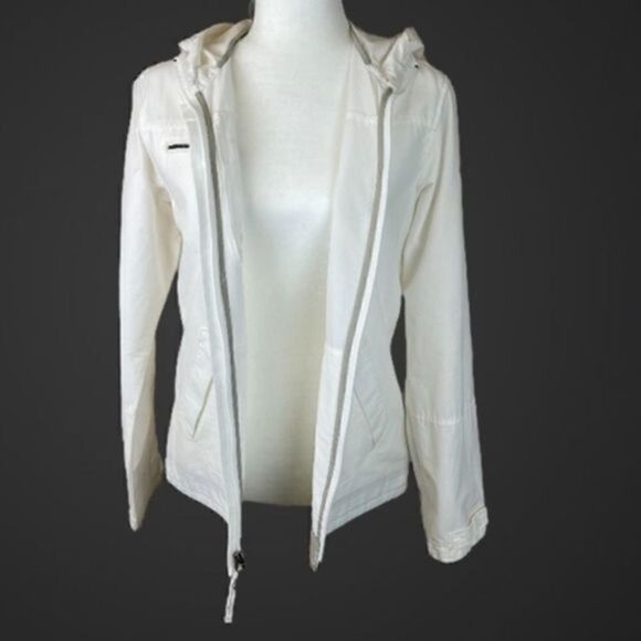 Columbia Jackets & Blazers - Women’s Columbia Jacket with Hood White Size M